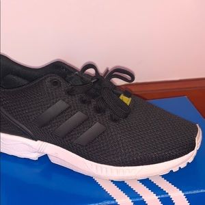 adidas gazelle silver green womens zx flux aluminum/running white – Footway.com main image 1